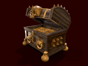 Treasure chest 3D Model