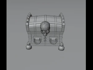 Treasure chest 3D Model