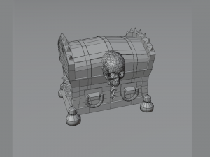 Treasure chest Modelo 3D