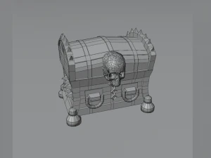 Treasure chest 3D Model