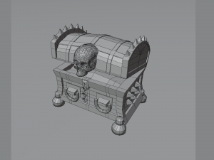 Treasure chest Modelo 3D