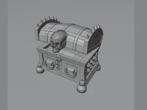 Treasure chest 3D Model