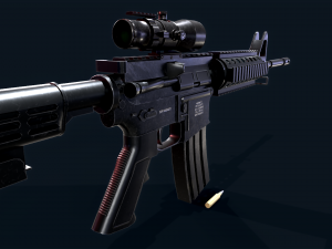 Rapid Fire 3Dモデル