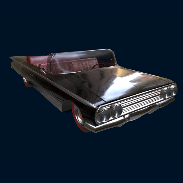 Che-pala 90s 3D 模型 .c4d .max .obj .3ds .fbx .stl .blend 