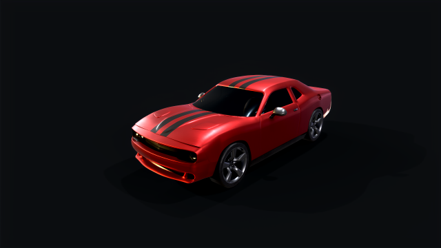 Turbo car 3Dモデル .c4d .max .obj .3ds .fbx .stl .blend 