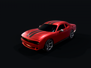 Turbo car Modèle 3D