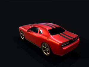 Turbo car 3D Model