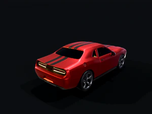 Turbo car 3D Model