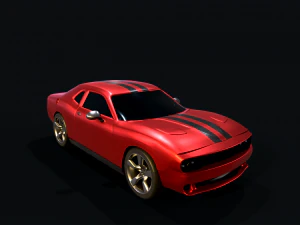 Turbo car 3D Model