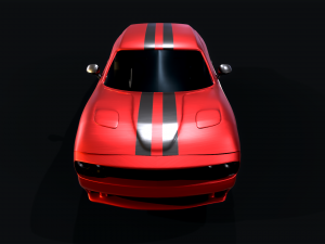 Turbo car 3Dモデル