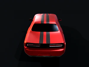 Turbo car 3D Model