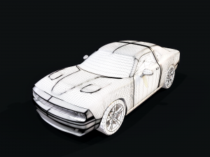 Turbo car 3Dモデル