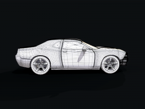 Turbo car 3Dモデル