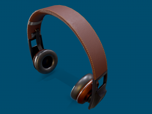 Headphones 3D 모델