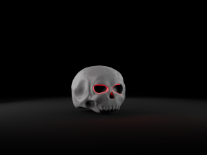 skullandaxe 3D 모델