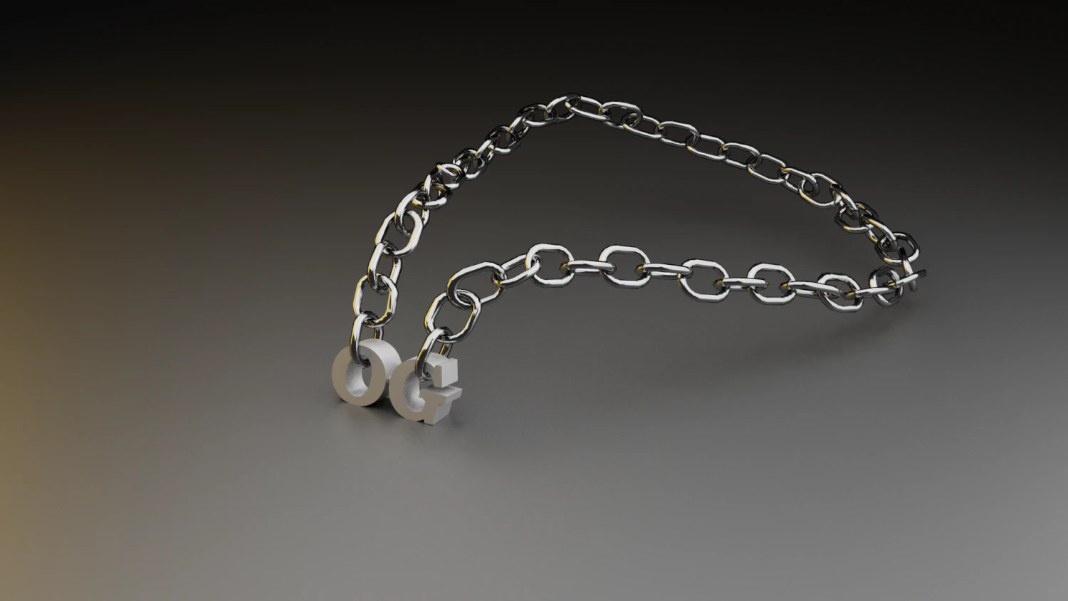 og chain 3D Model .c4d .max .obj .3ds .fbx .stl .blend 