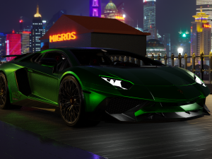 lambo aventador sv 3D 模型