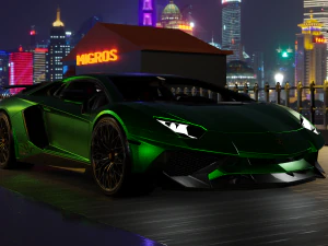 lambo aventador sv 3D Модель