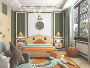 child room Model 3D