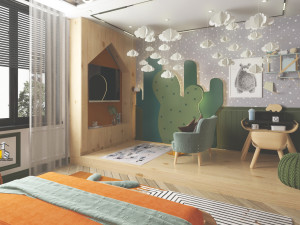 child room Model 3D