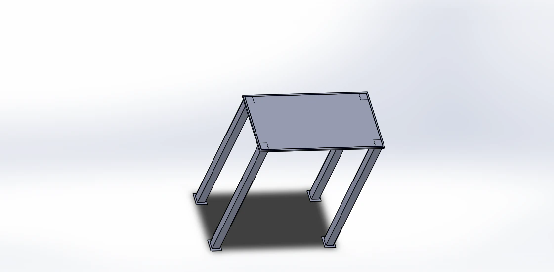 table fabrication assemble 3D Print Model .c4d .max .obj .3ds .fbx .stl .blend 