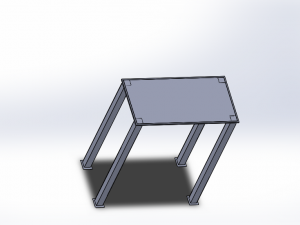 table fabrication assemble Model do druku 3D