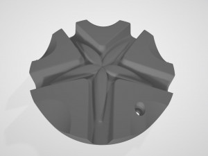 car disc cap 3D 打印模型
