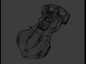 tesla le mans 2030 race car Modelo 3D