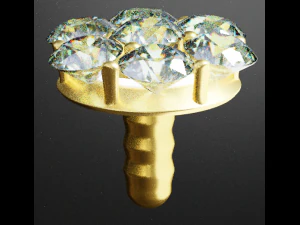 orecchini moderni Modello di stampa 3D