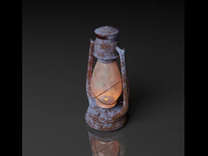 старий ліхтар 3D Модель