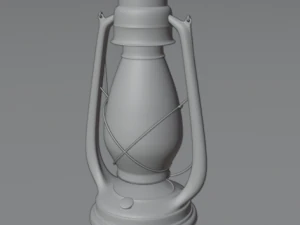 old lantern 3D Model