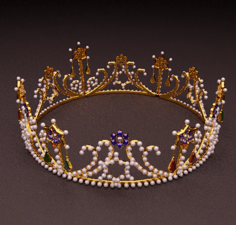 tiara 3D Print Model .c4d .max .obj .3ds .fbx .stl .blend 