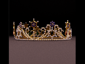 tiara 3D 打印模型