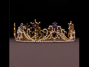 tiara 3D Print Model