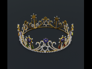 tiara 3D 打印模型