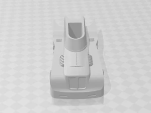 batmobile planter 3D Model