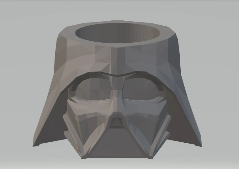 darth vader pot 3D Model .c4d .max .obj .3ds .fbx .stl .blend