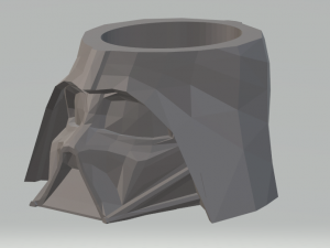 darth vader pot Model 3D