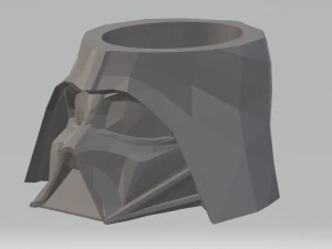 darth vader pot 3D Model