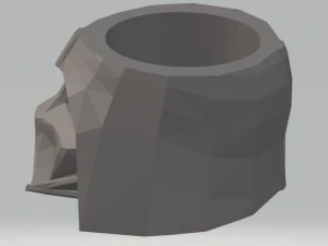 darth vader pot 3D Model