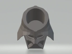darth vader pot 3D Model