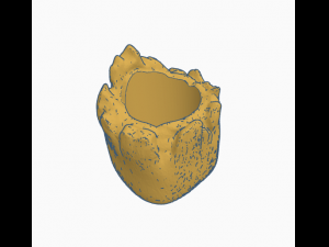 baby groot planter funko style 3D 모델