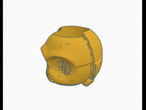 c3p0 airplant holder Modello 3D