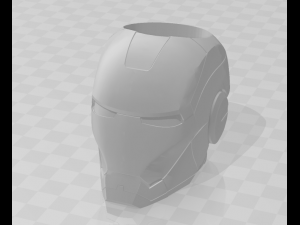 iron man planter 3D Model