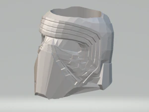 pot bunga Kylo ren Model 3D