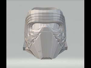 kylo ren flower pot Modelo 3D