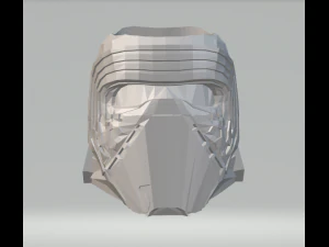 kylo ren flower pot 3D Model