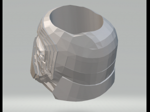 kylo ren flower pot Modelo 3D