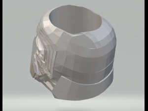 kylo ren flower pot 3D Model