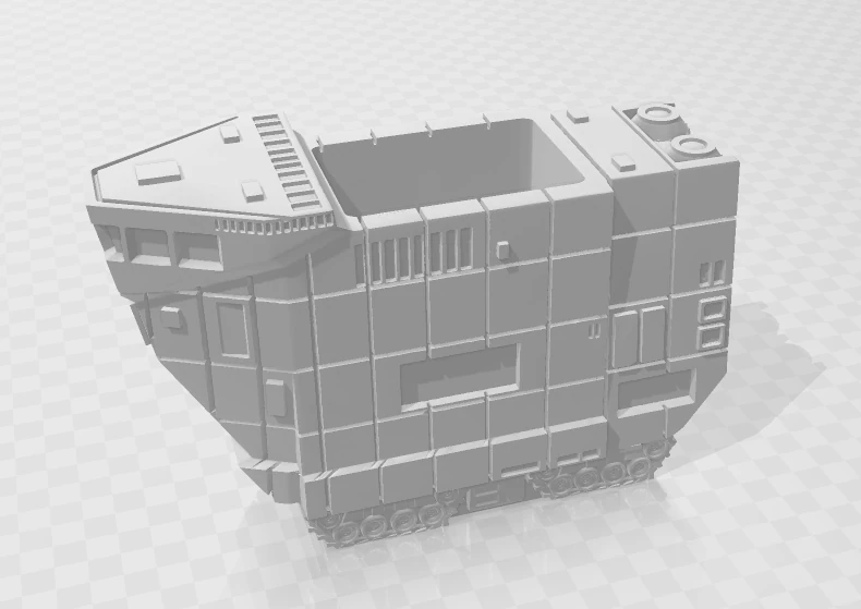 Vaso per fioriera Java Sandcrawler Modello 3D .c4d .max .obj .3ds .fbx .stl .blend 